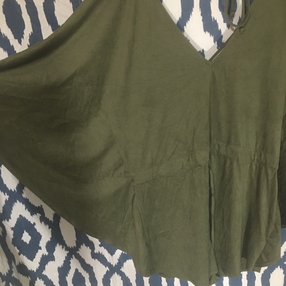 COPY - Suede romper - Picture 3 of 6